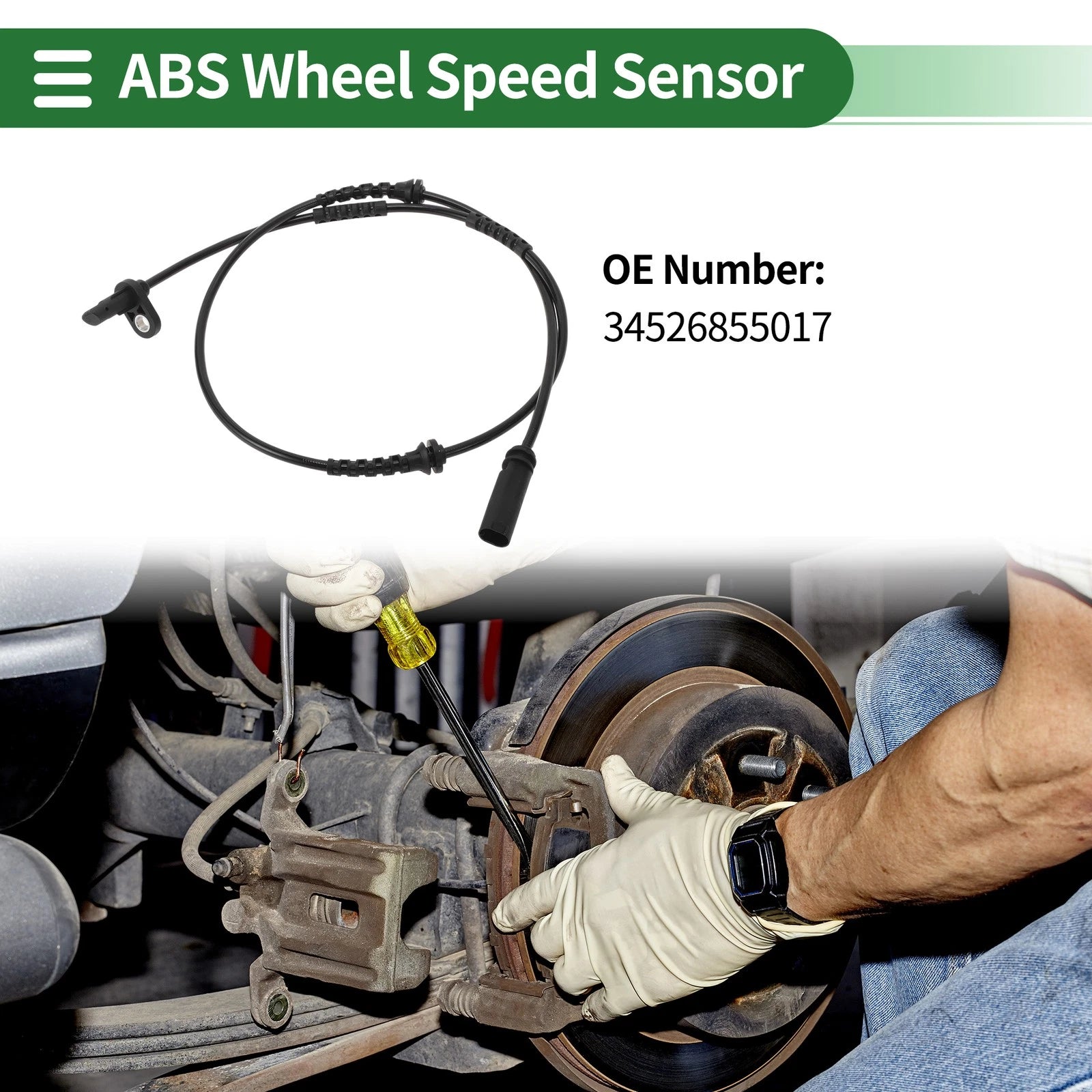 ABS Wheel Speed Sensor No. 34526855017 for BMW i8 (2015)