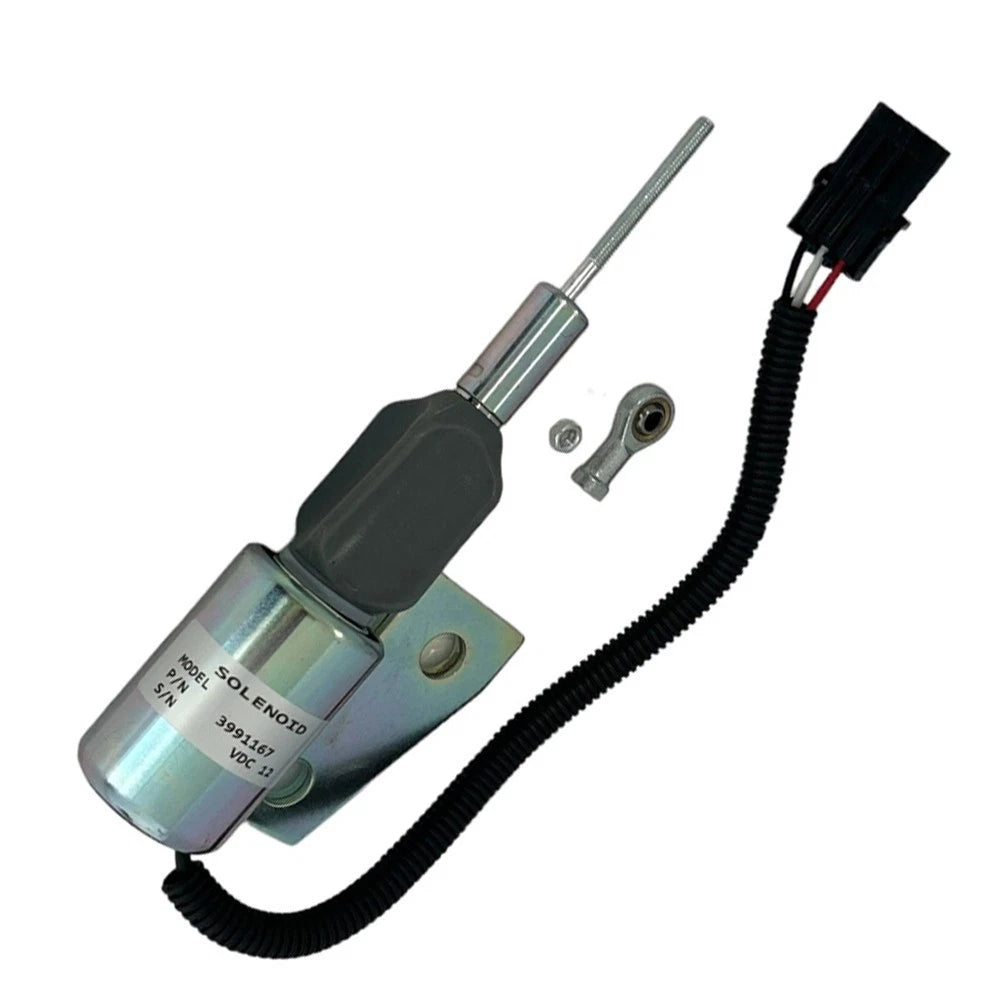 Fuel Shut Off Solenoid SA494112 12V for Cummins 4BT (No Years Specified)