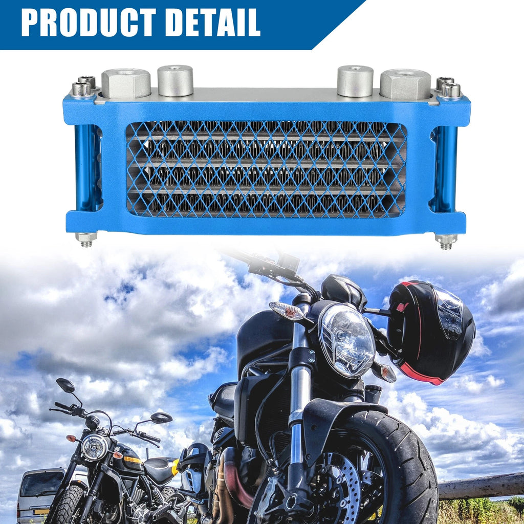 Engine Oil Cooler Radiator Kit Replacement for Honda Monkey Bike (2010–2017)