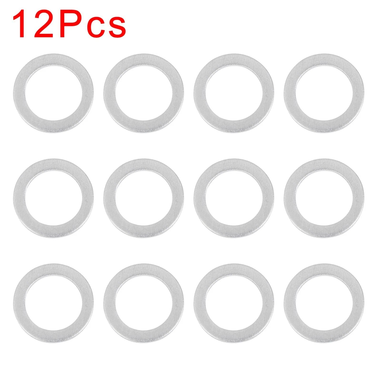 Oil Drain Plug Gaskets Replacement 12pc for Honda (2008–2023)