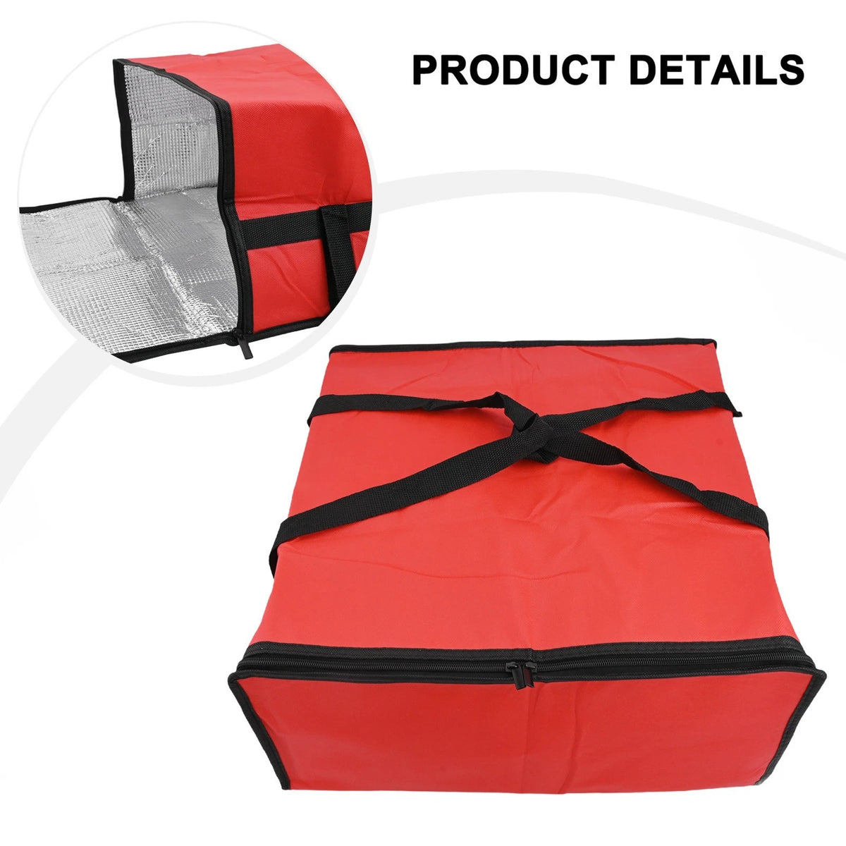 Insulated Pizza Delivery Bag for Optimal Temperature Retention