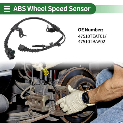 ABS Wheel Speed Sensor No. 47510TEAT01 for Honda Civic (2016–2021) Rear Right