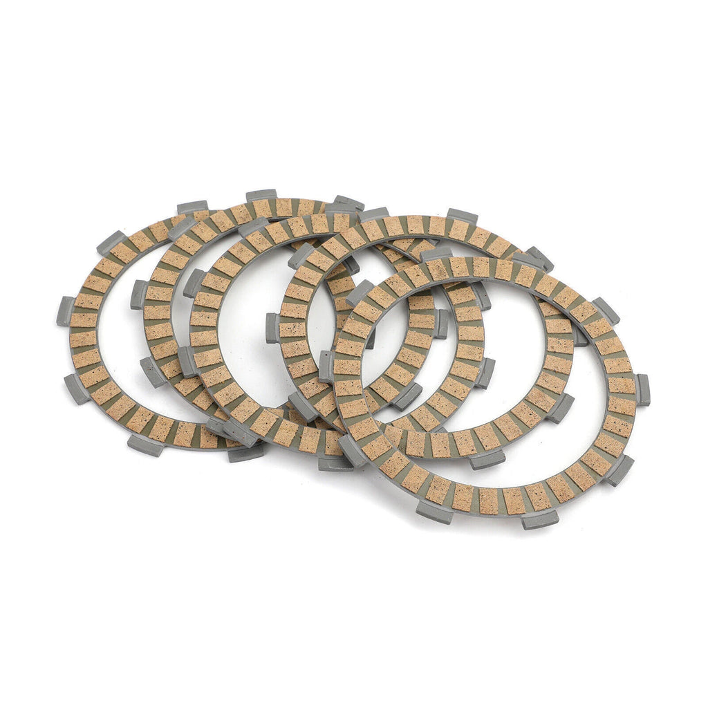 Clutch Friction Plate Kit for Yamaha SR185 (H/J), XT200 (J/K), TY125, YZ125 (X/C/F/G)