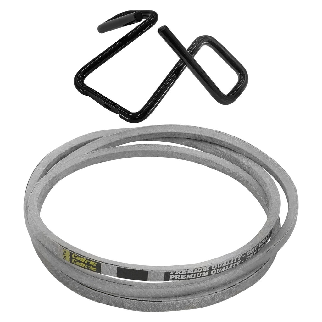 Belt with Guide for John Deere X106 X100 GX24154 M118760 UC24719 (E100)