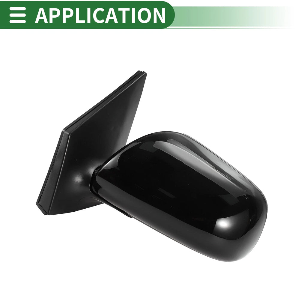 Left Side Door Mirror Replacement for Toyota Corolla (2009–2013) Manual Fold