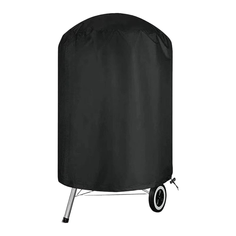 Round Grill Cover for Universal Fit (210D Oxford Cloth, Waterproof)
