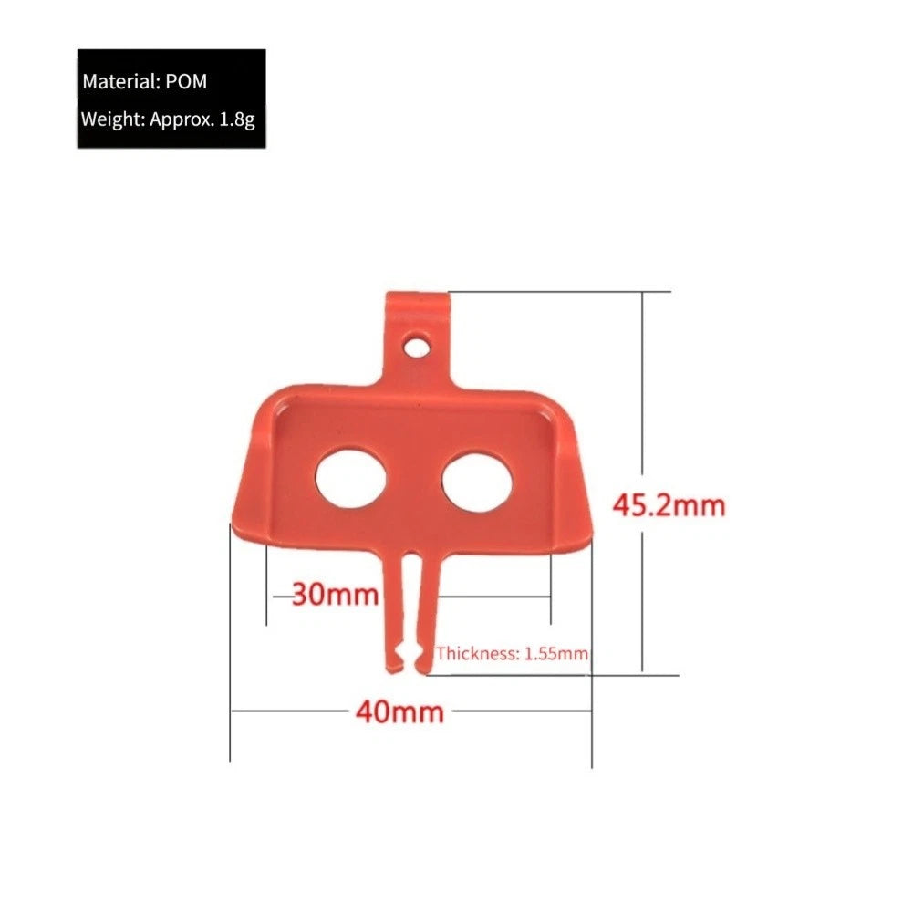 10X Hydraulic Disc Brake Pad Protectors for Bikes (4.52cm x 4cm x 0.155cm)