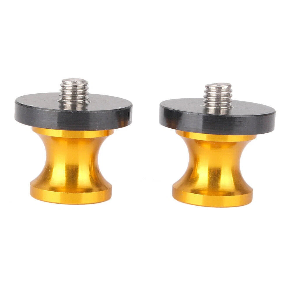 8mm Swingarm Sliders Spools Gold for Honda Suzuki Ducati (All Models)