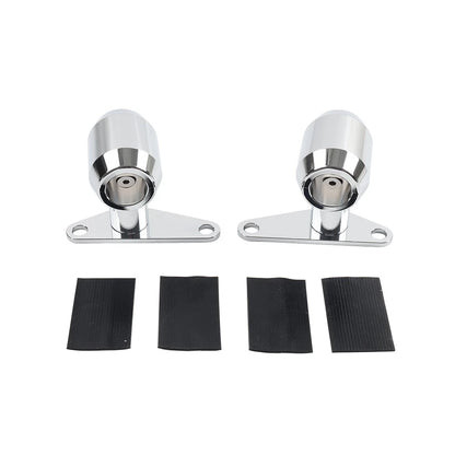 Chrome Mudguard Mount for Harley Choppers (0-6" Springer Front End)