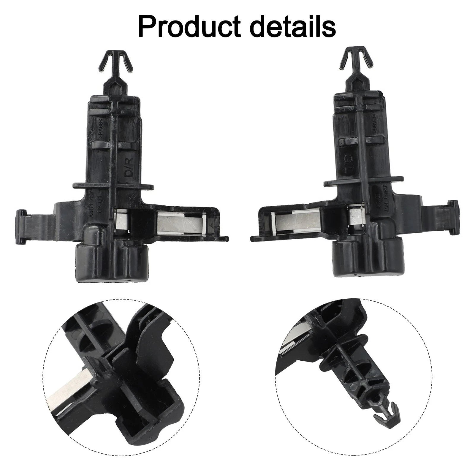Lower Latch Locks for Smart For Two 451 (2007–2014)