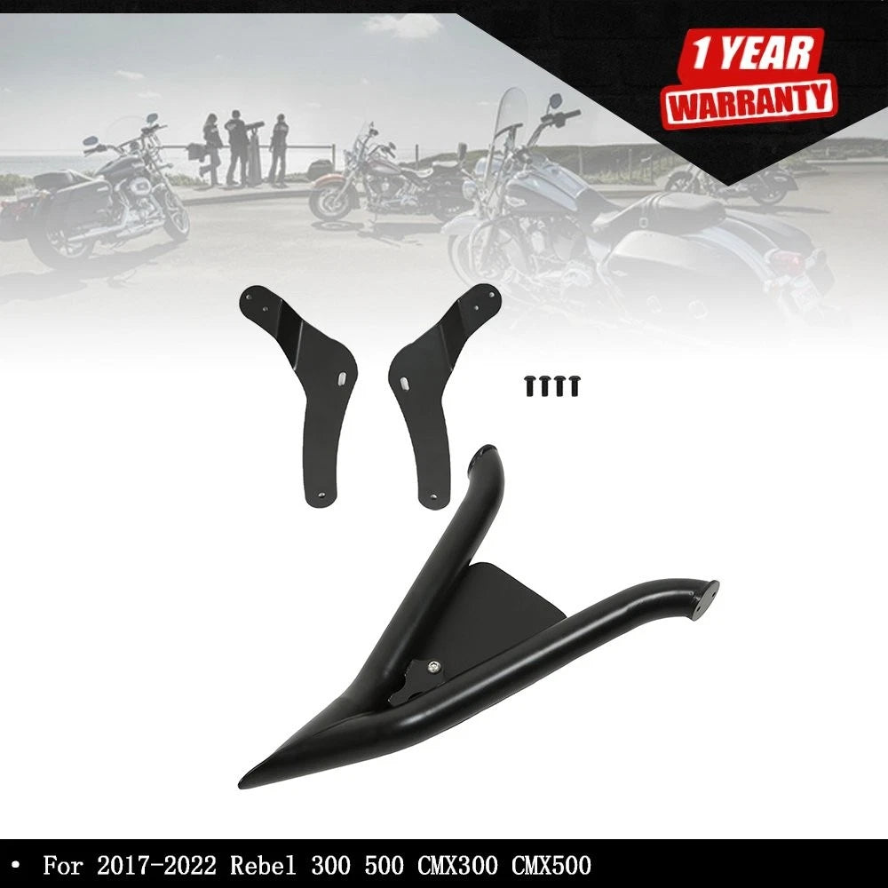 Passenger Backrest Sissy Bar for Honda Rebel 300 500 CMX300 CMX500 (2017–2022)