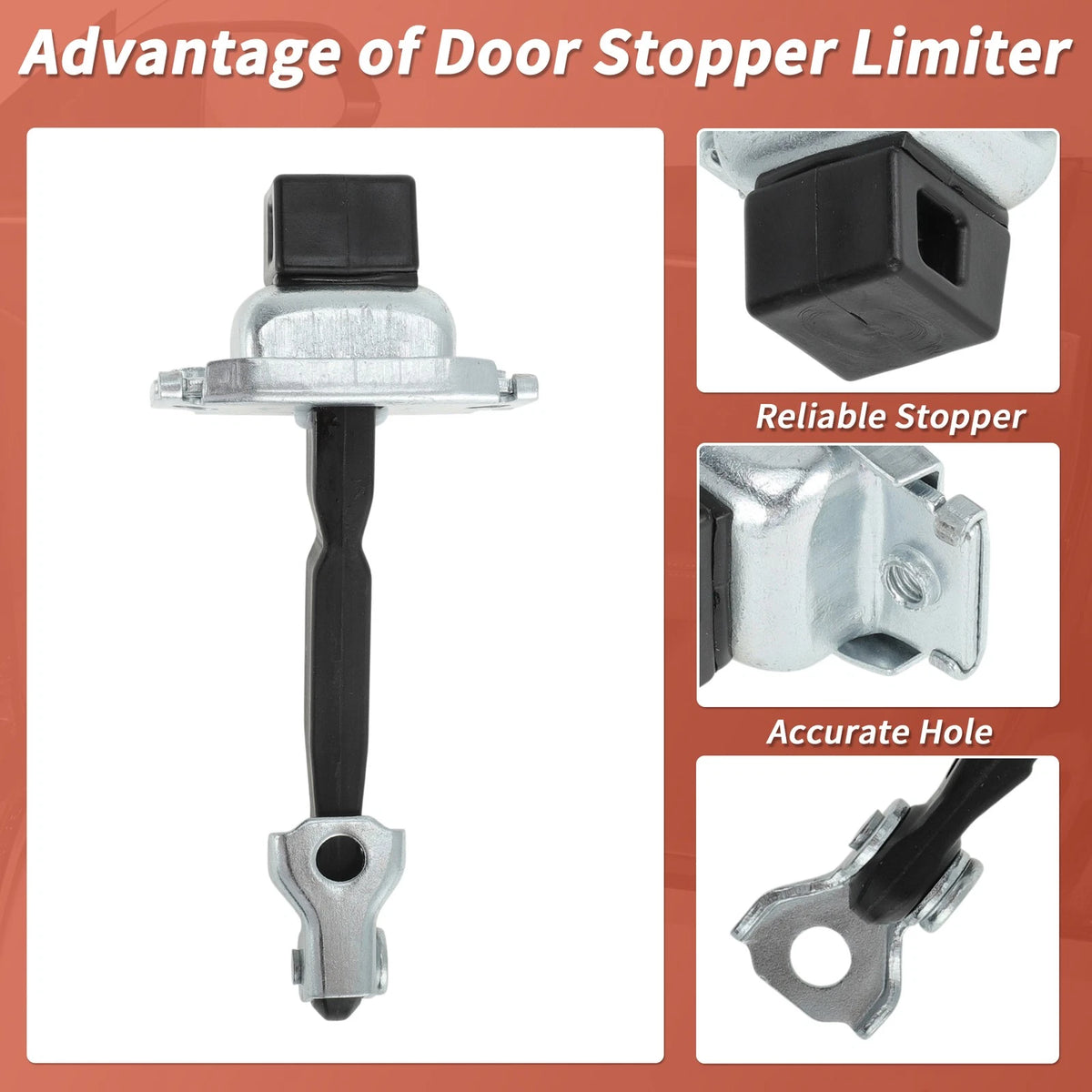 Front LH RH Door Check Strap for Mitsubishi L200 Triton (2006–2020) No.5702A080