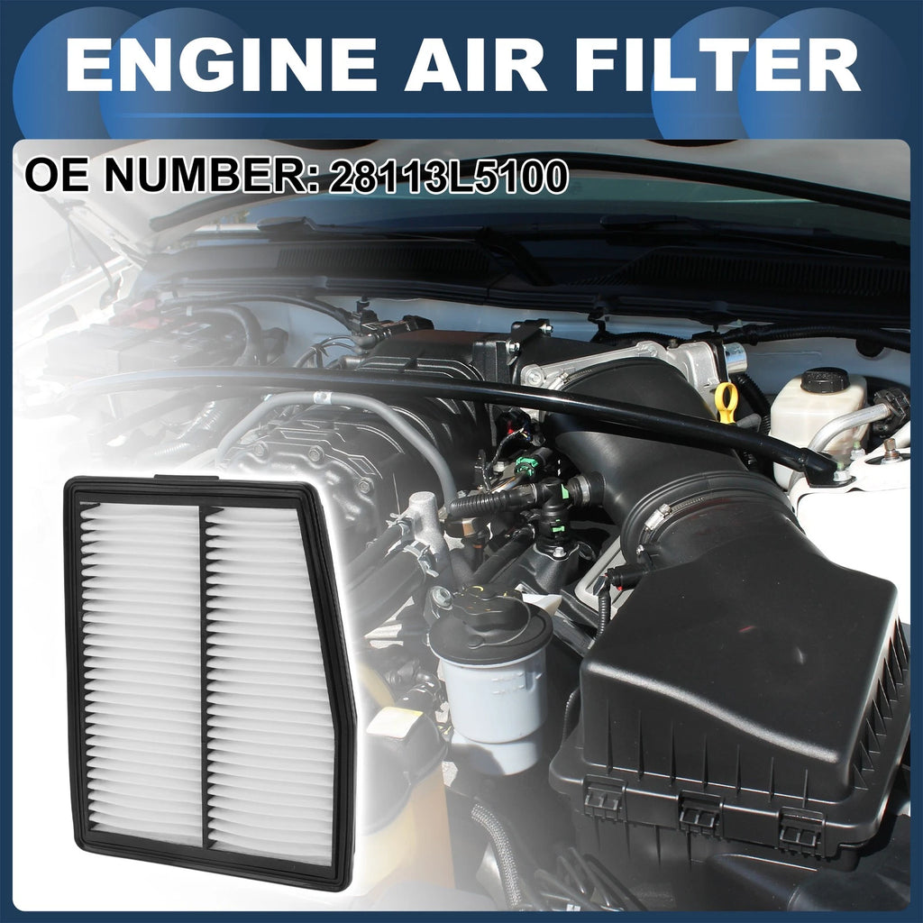 Engine Air Filter Replacement for Hyundai Santa Fe (2021–2023)