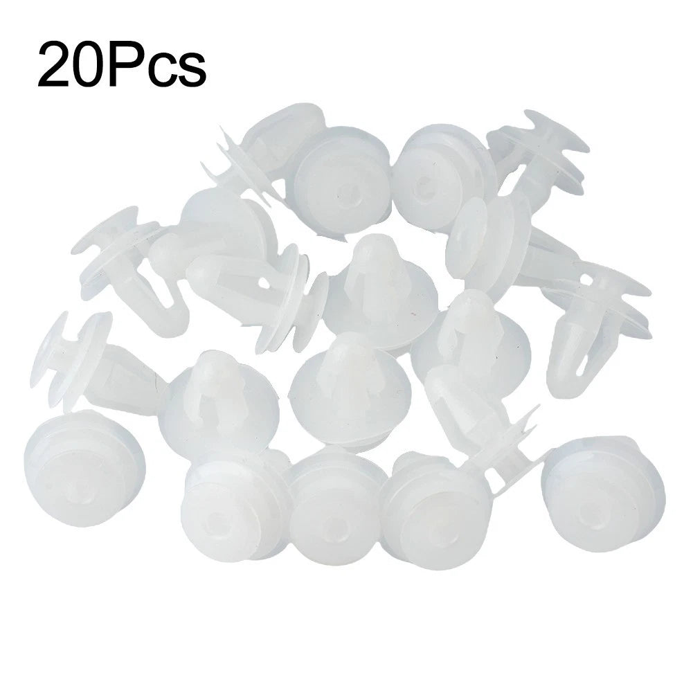 20pcs 9mm Car Bumper Clip Rivet Post for