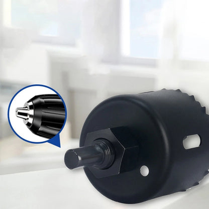 Door Lock Installation Kit for Wood Doors with Guide Template and Drill Bit