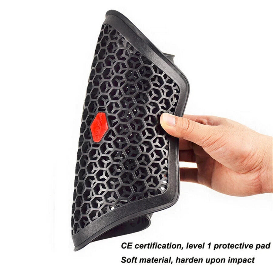 Motorbike Back Pads for Motorcycle Jacket Insert Armor (Universal Fit)