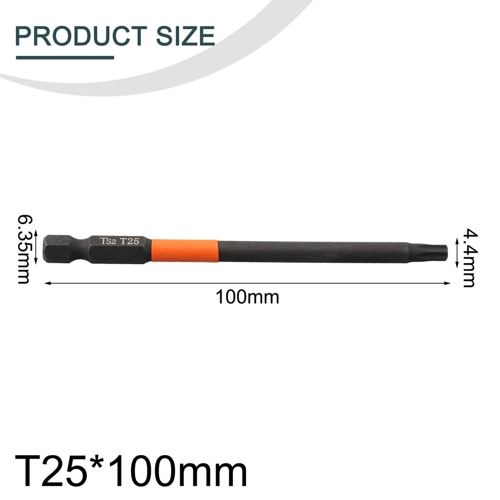 Screwdriver Bit for Hand Tools 1/4 Hex Shank