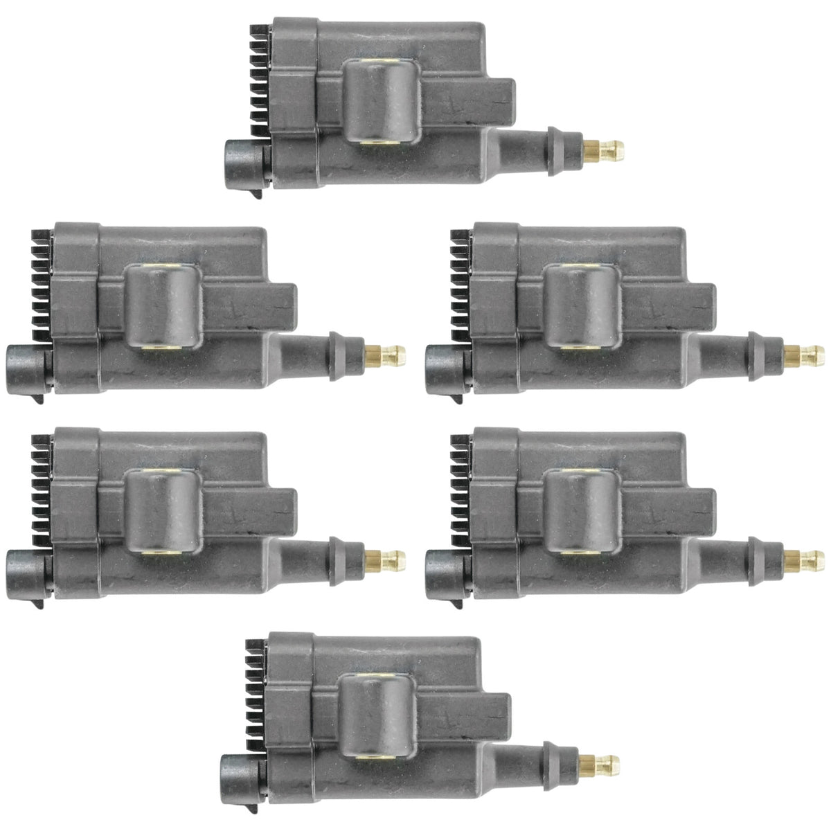 6-Pack Ignition Coils Replacement for Mercury Outboard V-135 V-150 (DFI) (2005–2005)