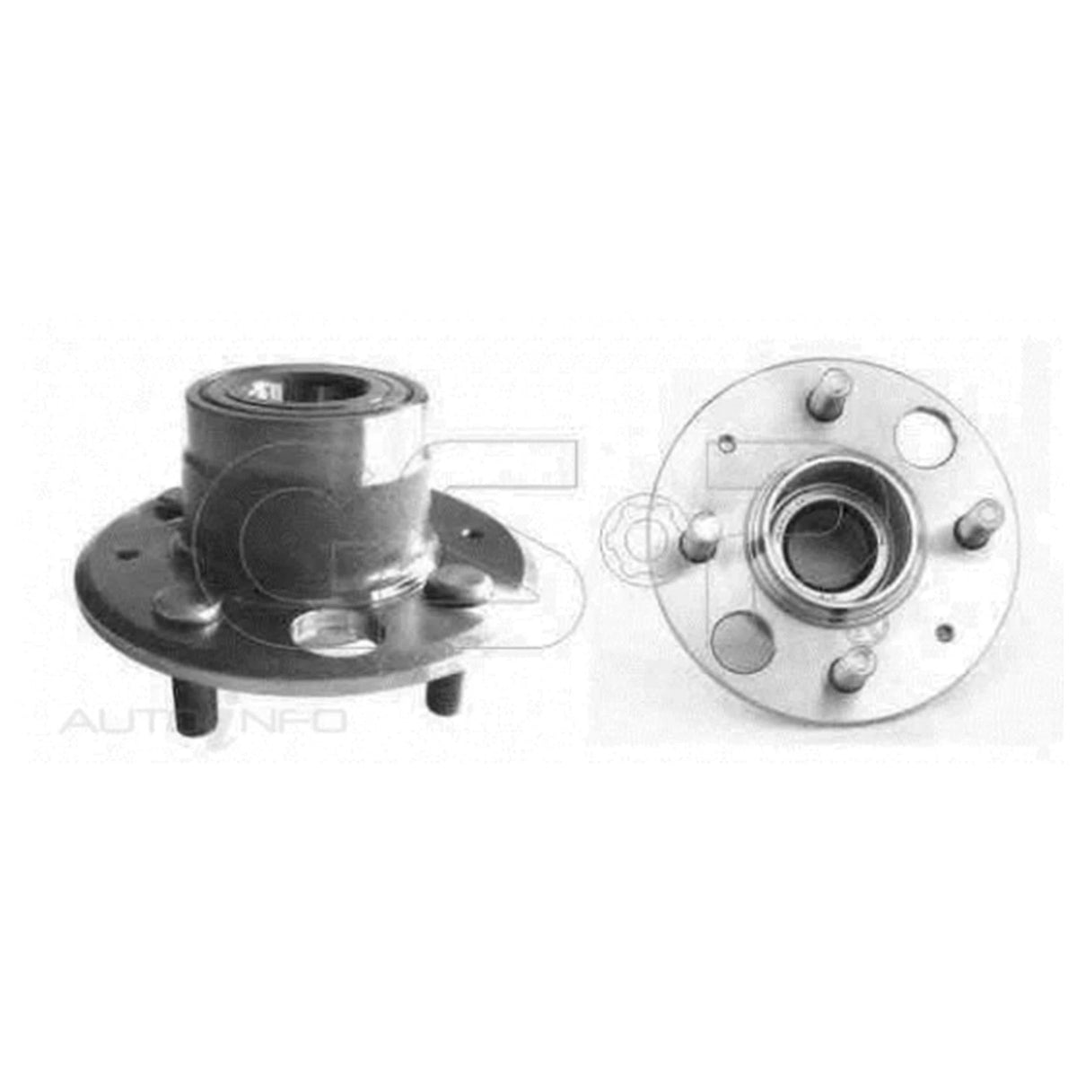 Rear Wheel Bearing Hub Assembly for Honda Concerto MA (1988–1992)