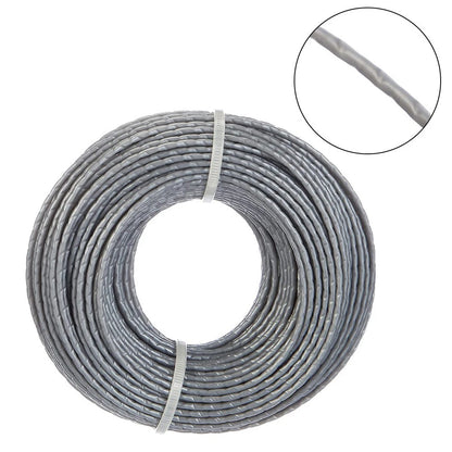 1.6mm Spool Thread Replacement Line for Trimmers (24 M) - Grey