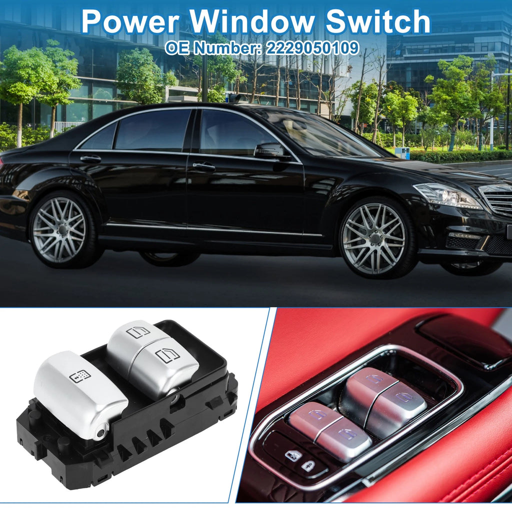 Front Driver Side Power Window Switch for Mercedes-Benz S560 (2018–2020)