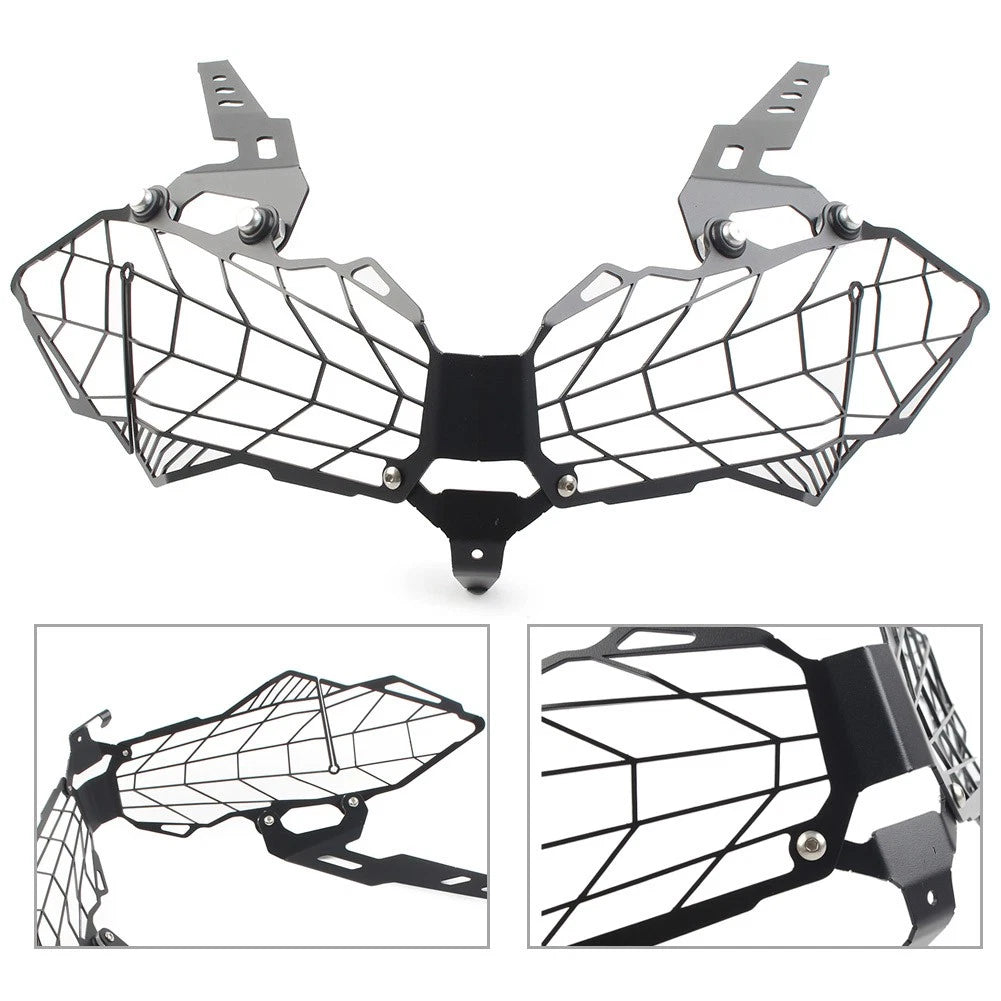 Front Headlight Lamp Grille Guard Cover for Kawasaki Versys 1000 (2019–2021)