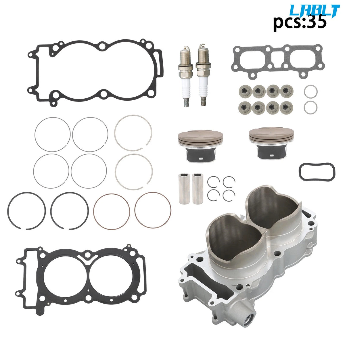 Cylinder Gasket Piston Kit for Polaris RZR General 1000 XP4 (2016–2021) 3023156