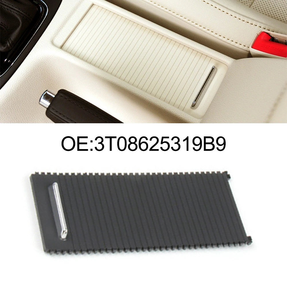 Drink Cup Holder with Sliding Roller Cover for Skoda Superb (2013–2015)