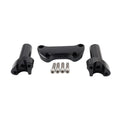 3.5" Straight Handlebar Riser & Top Clamp for Harley Dyna Road Glide