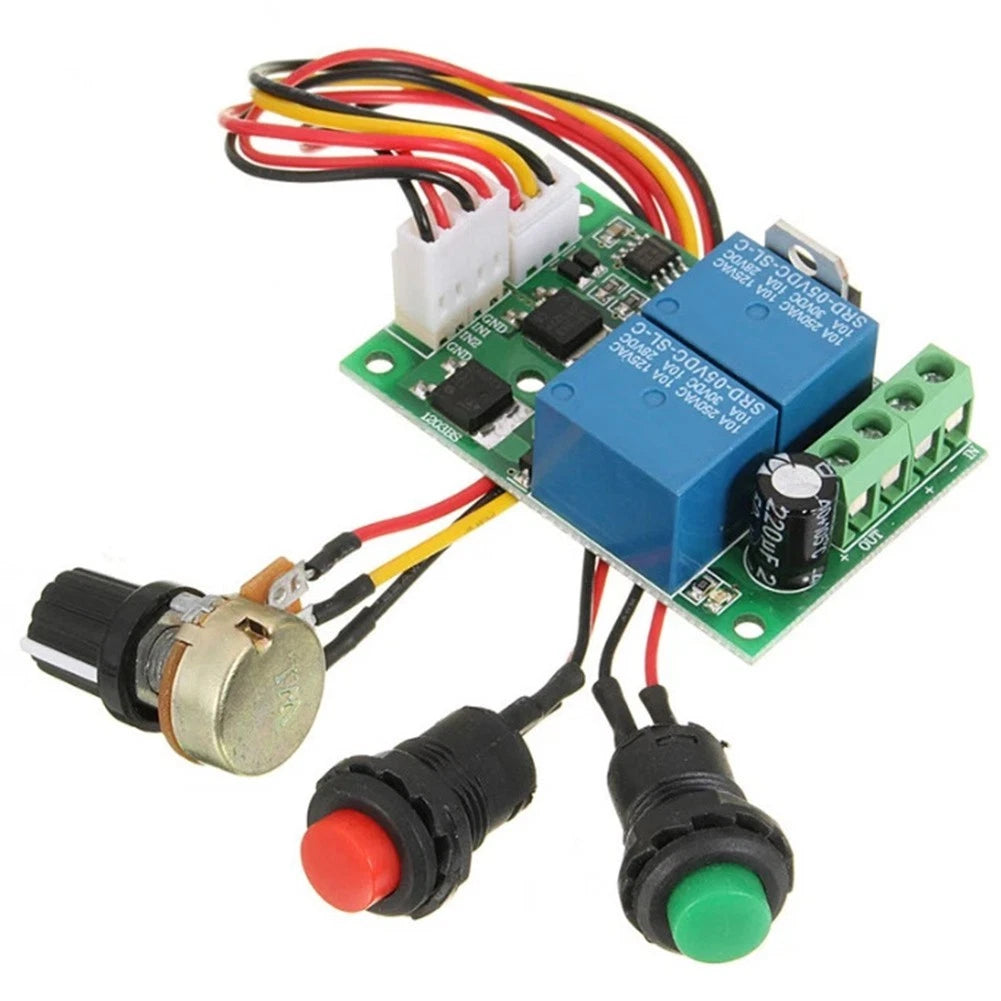 30A PWM DC Motor Controller for Various Applications (6V–24V)
