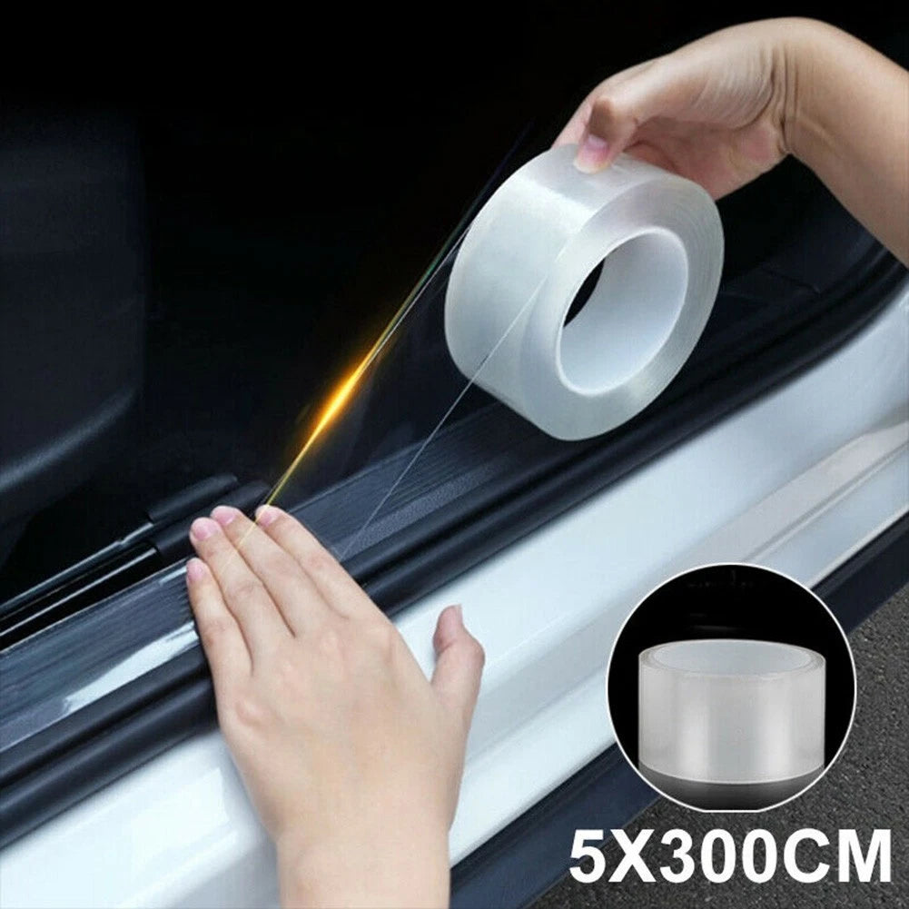 Anti-Collision Tape Protector Sill Scuff Cover Guards for