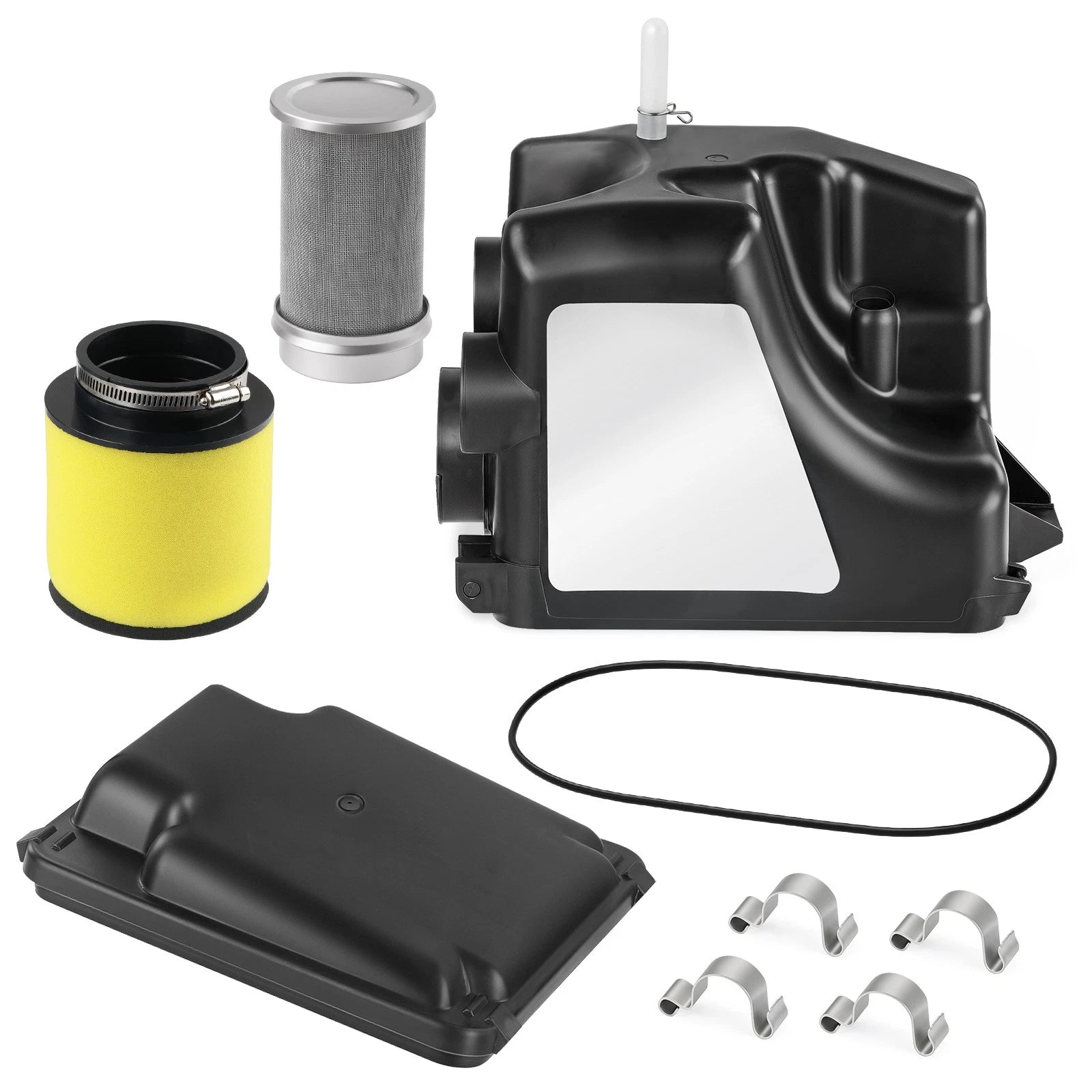Air Filter Kit with Air Box Case + Cover + Seal for Honda TRX250X TRX300X TRX300EX