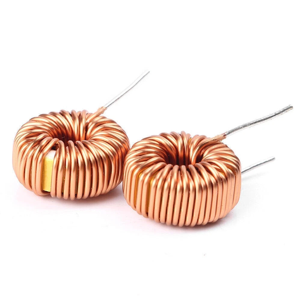 10pcs Toroid Cores Common Mode Inductors 100uH 6A 13mm