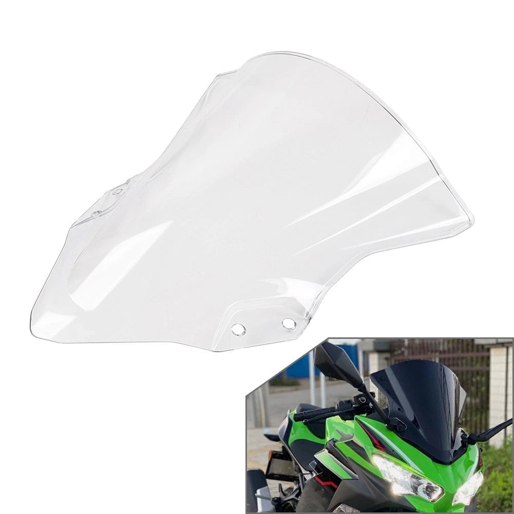 Front Windscreen Wind Deflector for Kawasaki Ninja 400R (2018–2022)