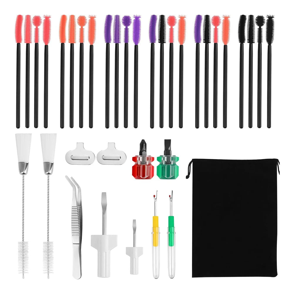 36 Piece Cleaning Kit for Sewing Machines (Universal)