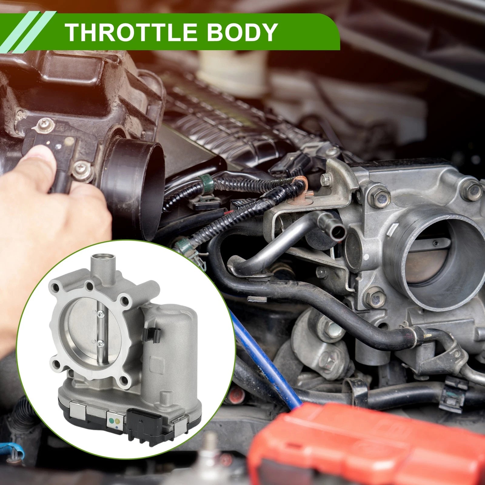 Throttle Body Replacement for Mercedes-Benz A-Class W176 C180 C200 (2014–2016)