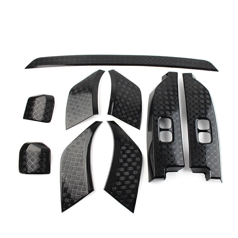 Side Bar Body Set for Land Rover Defender 90 110 (2020–2023) Light Black