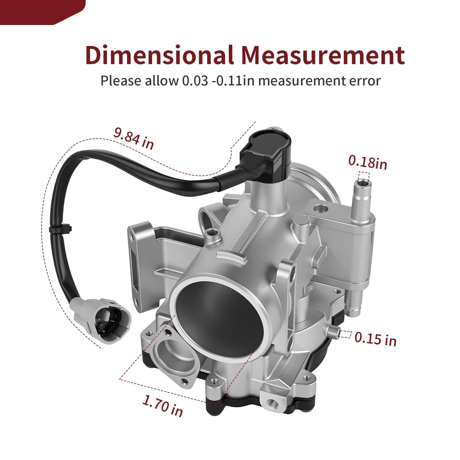 Throttle Body & Adapter for Polaris Ranger 700 6x6 EFI (2006–2009) 2203925 1203160