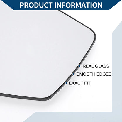 Heated Left Side Mirror Glass for Ford Escape (2008–2012)
