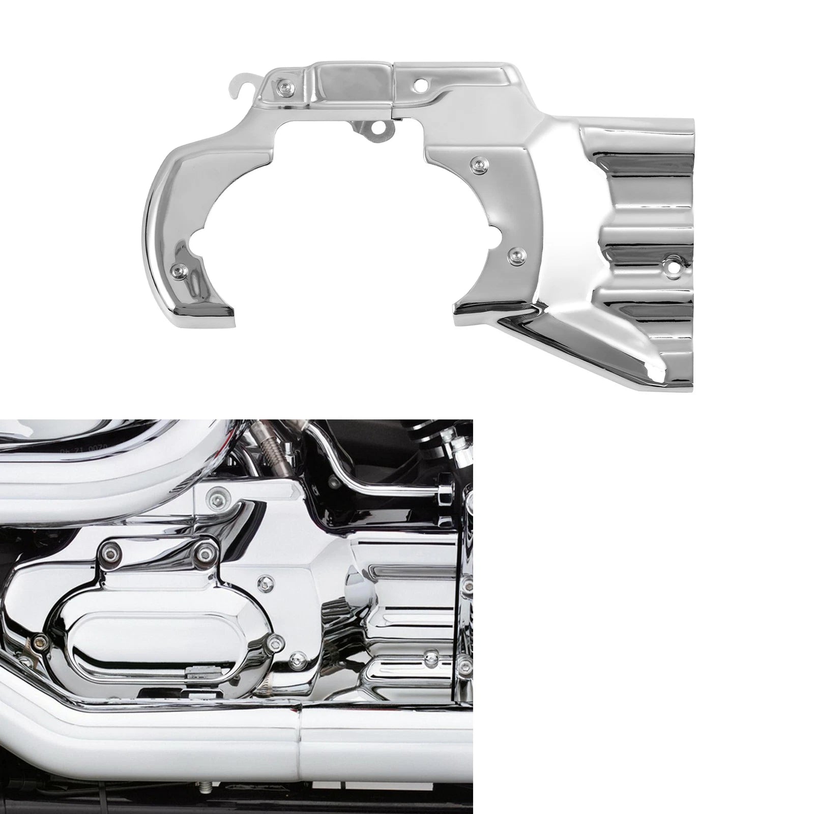 Engine Transmission Interface Cover for Harley Softail Standard FXST (2007–2017)