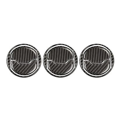 Carbon Fiber Interior Vent Spout Frame Trim for Ford Mustang (2015–2019)