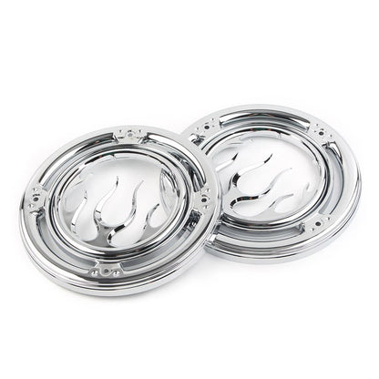 Rear Speaker Accent Trim Cover Chrome for Harley Electra Glide (2014–2023)