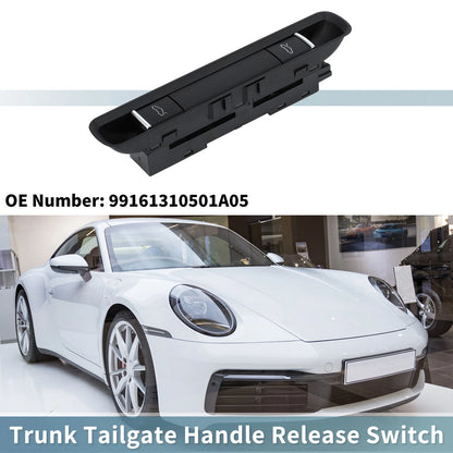Hood Decklid Release Trunk Switch No. 99161310501 A05 for Porsche 718 Boxster (2017–2023)