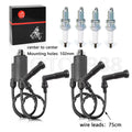 Ignition Coil & Spark Plug Set for Honda CB750C (1980–1982) 30500-422-003