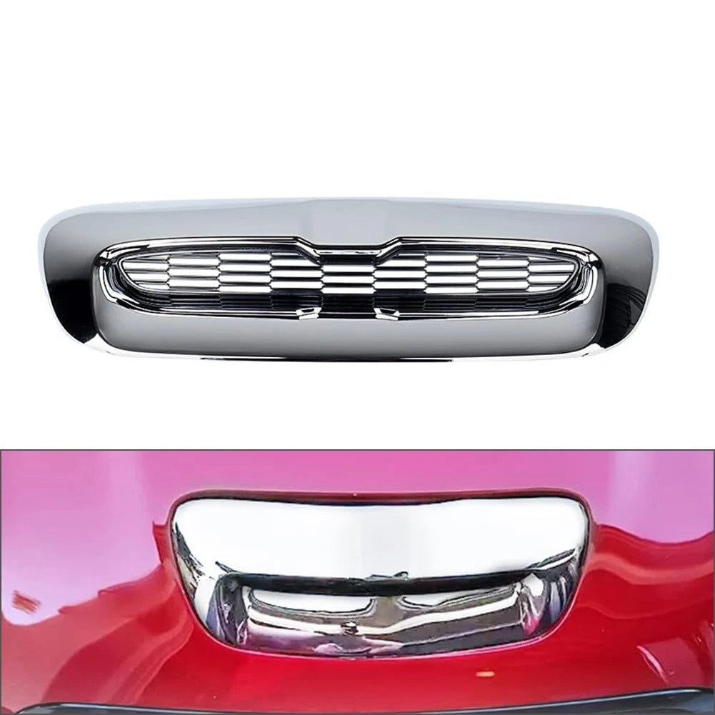 Chrome Front Hood Air Intake Vent Scoop for BMW Mini Cooper (2007–2013)