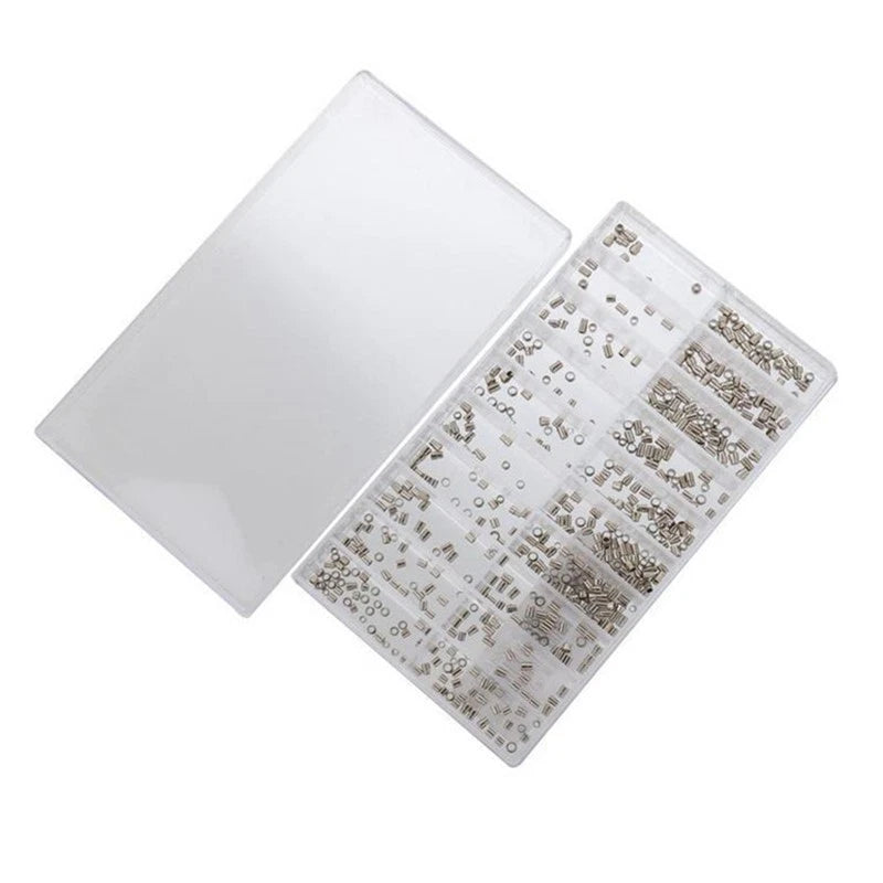 500 Mixed Size Waterproof Watch Case Crown Tubes 1.5-2.52mm