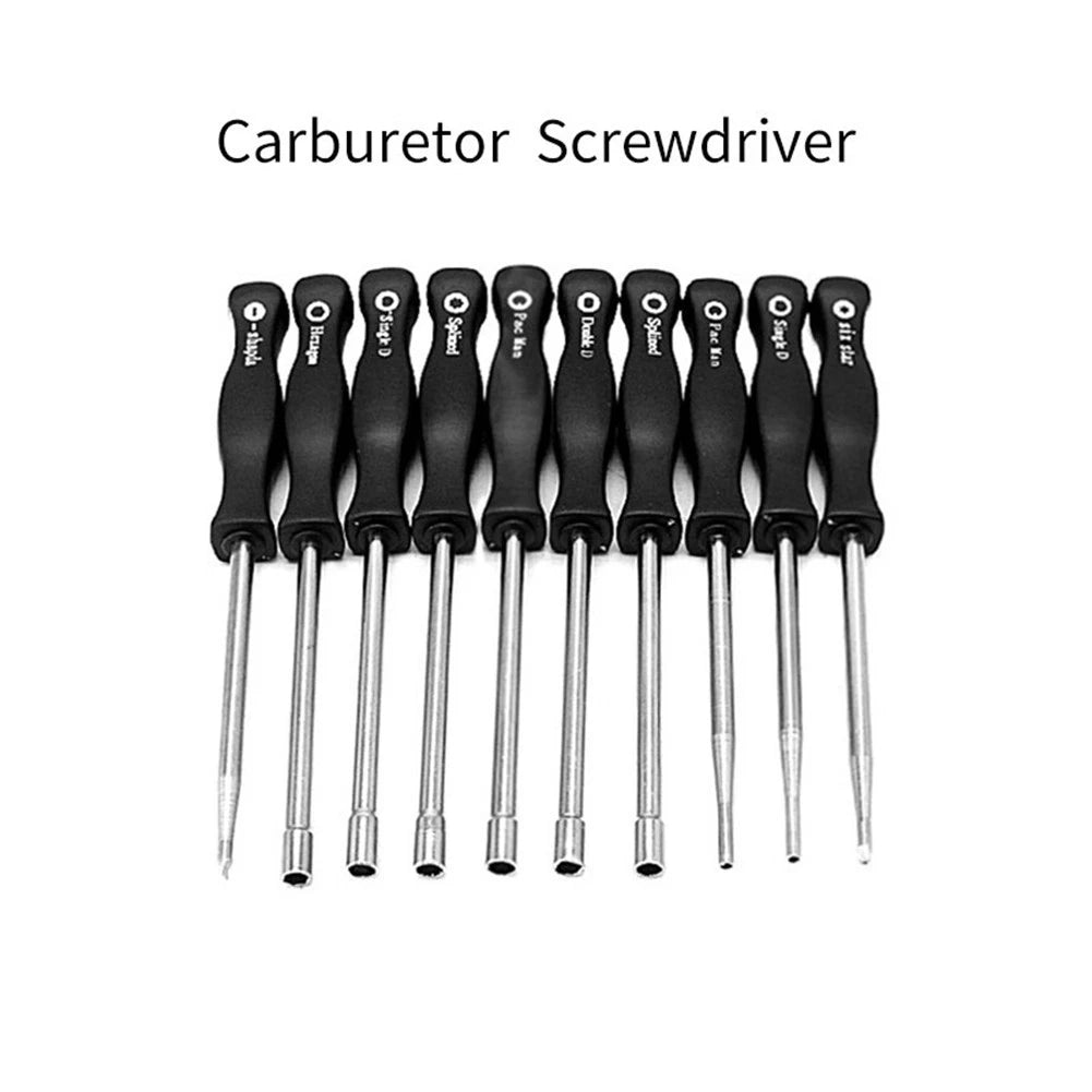 Set of 10 Carburetor Adjustment Tools for Special Key Accessories