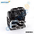 Block & Crankcase Assy for Tohatsu M18E2 (2Cyl 2 Stroke 18HP) 362B01100-3