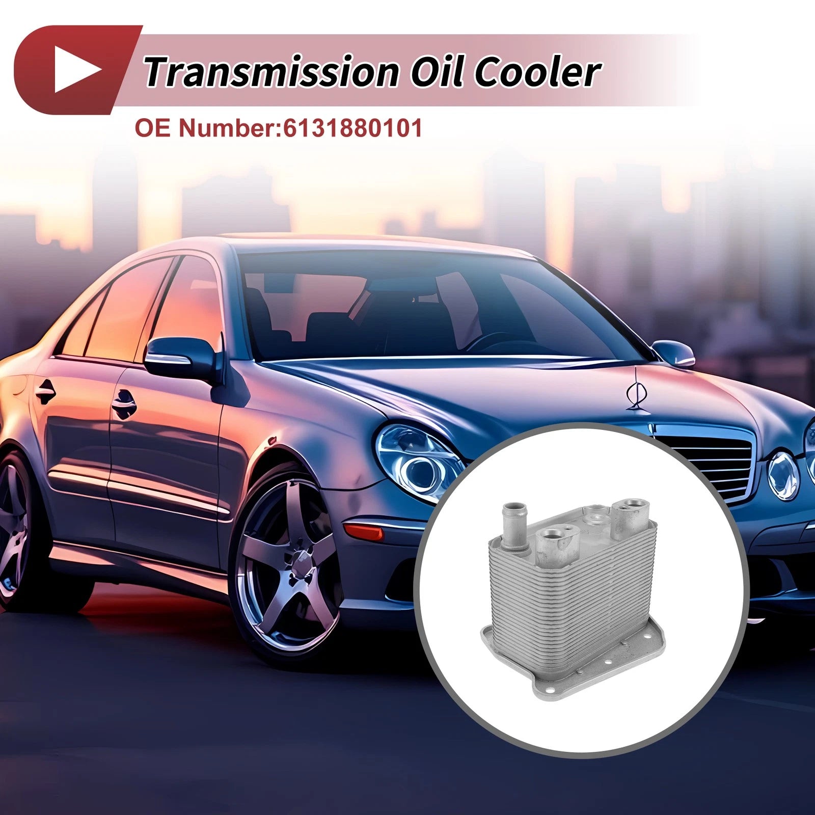 Engine Oil Cooler Replacement for Mercedes-Benz E-Class W210 E320 3.2L (1999–2002)