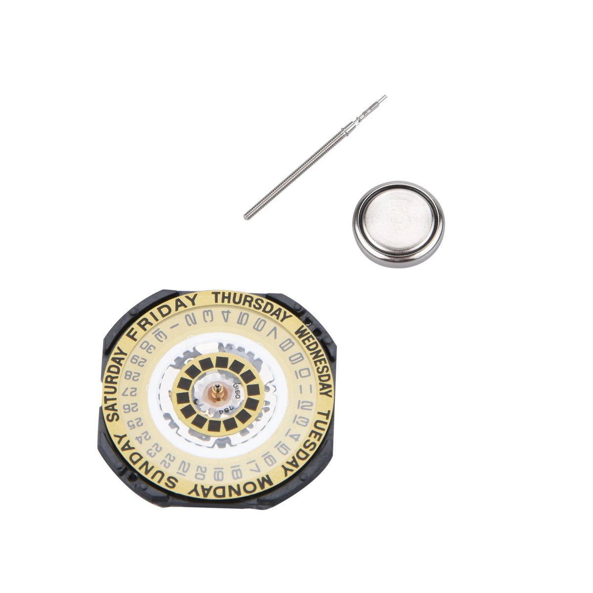 25.6mm Quartz Watch Movement for VX44E (Replacement Parts)